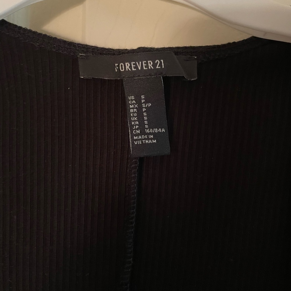 Ribbed body suit